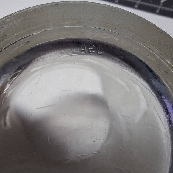 Coca Cola Glass Mug Frosted Embossed Bottles Coffee Tea Vintage USA Made Thick - Picture 6 of 7